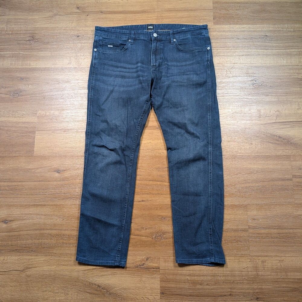 Hugo Boss Delaware Slim Fit Jeans Mens 36x30(29) Stretch Candiani Denim